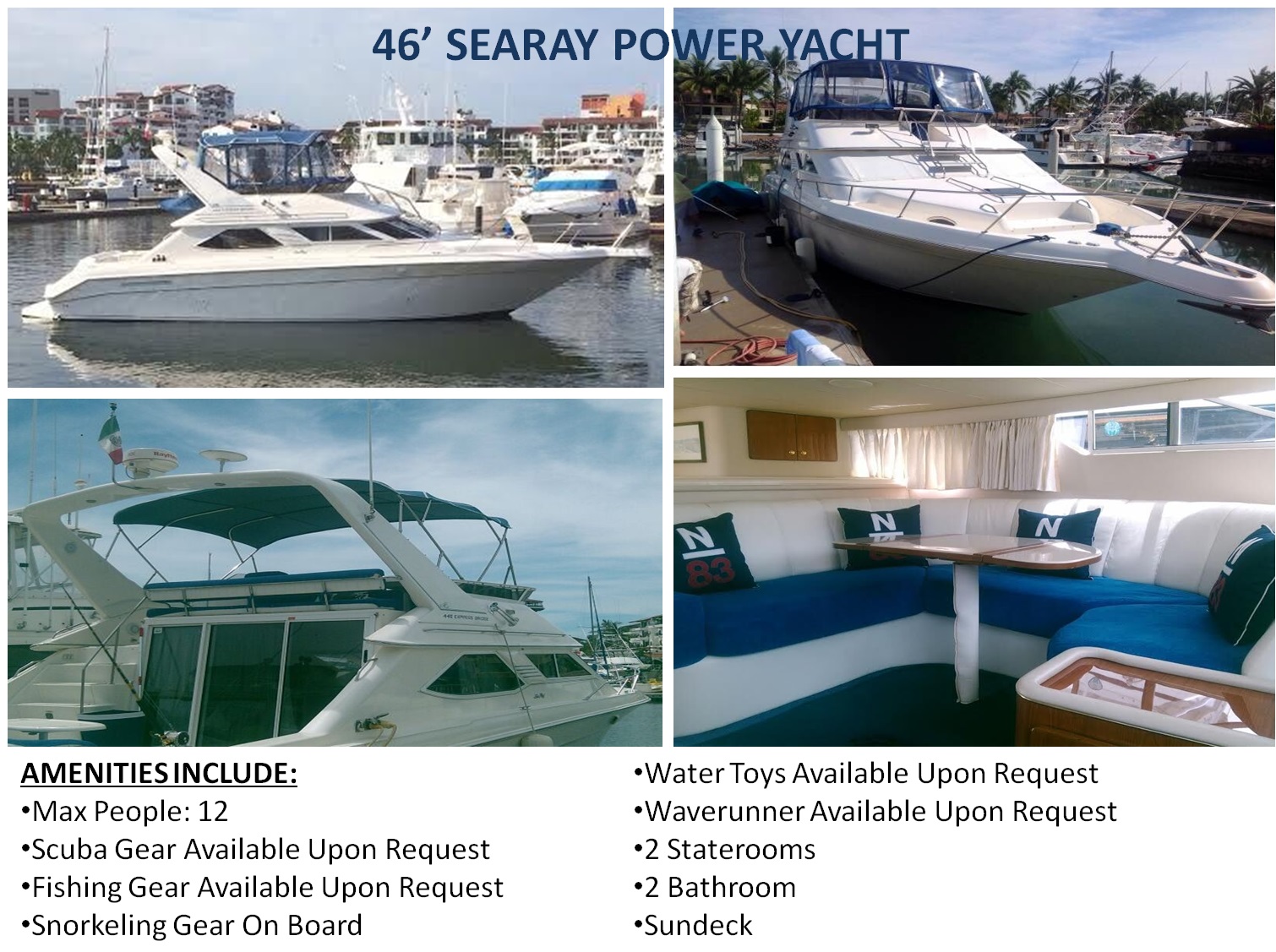 46 Ft Sea Ray Express Yacht